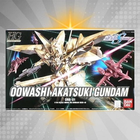Bandai HGSEED 1/144 #40 Oowashi Akatsuki Gundam Model Kit