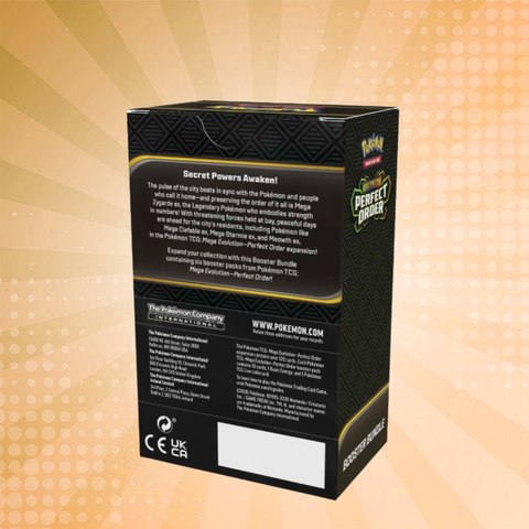 Pokémon TCG: Mega Evolution - Perfect Order Booster Bundle (6 Packs)