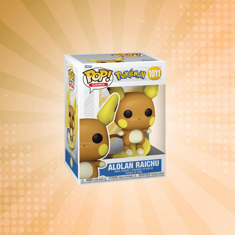 Funko Pop! Pokemon Alolan Raichu Vinyl Figure #1011