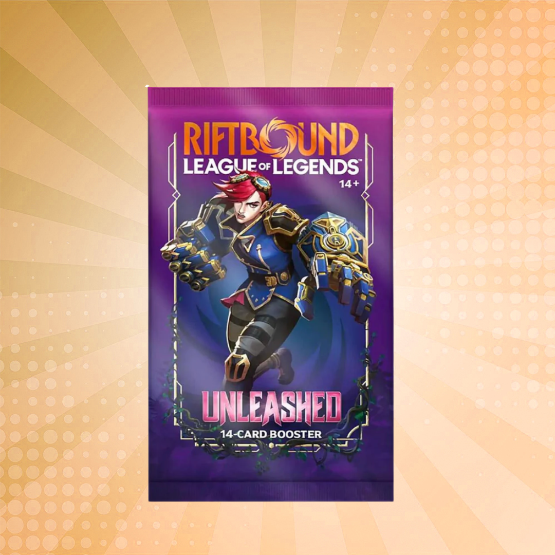 League Of Legends TCG: Riftbound Unleashed - Booster Pack (14 Cards)