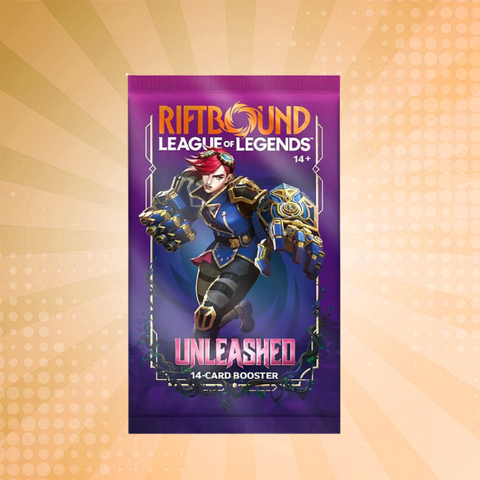 League Of Legends TCG: Riftbound Unleashed - Booster Pack (14 Cards)