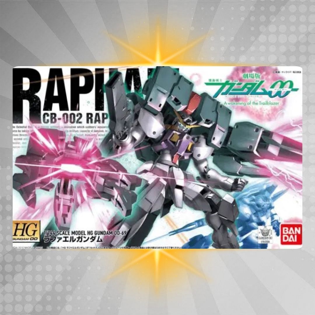 Bandai HG00 1/144 #69 Raphael Gundam Model Kit
