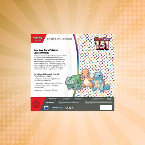 Pokémon TCG: Scarlet & Violet-151 Poster Collection