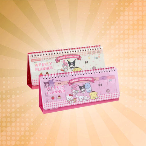 Sanrio Characters Weekly Planner