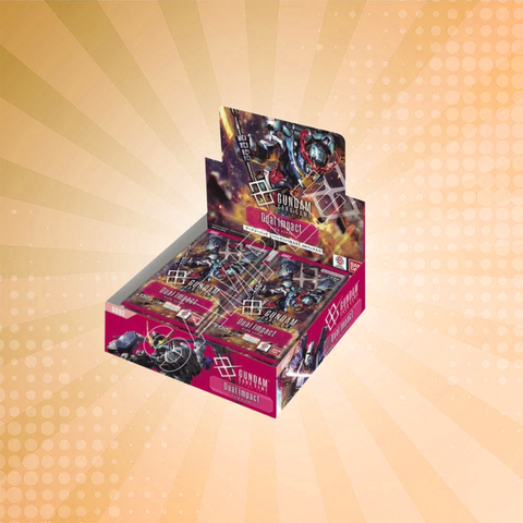 gd 02 booster box Amazon.com: Bandai (BANDAI) Gundam Card Game Booster Pack Dual Impact [GD02]  (Box) 24 Packs Included : Toys & Games main image 1