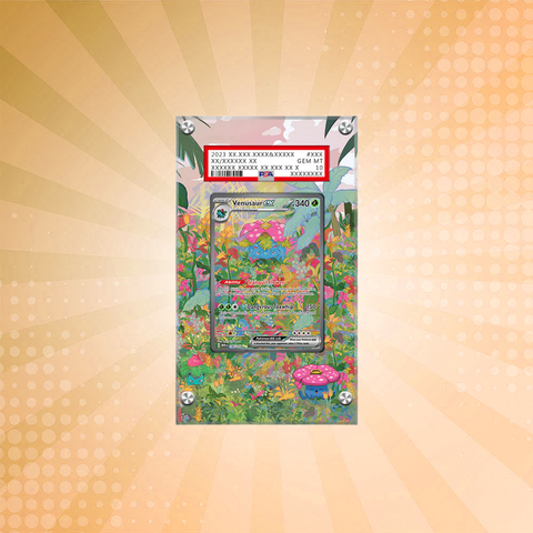 [PSA] Venusaur ex 198/165 - Pokémon Extended Artwork Protective Card Display Case