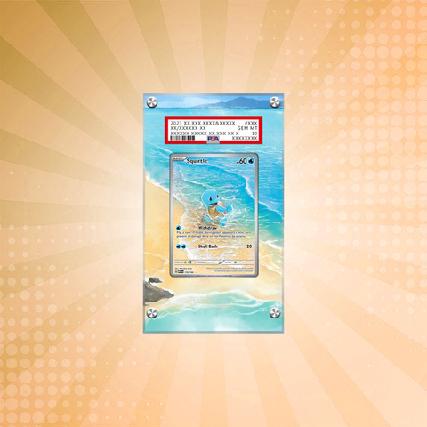 [PSA] Squirtle 170/165 - Pokémon Extended Artwork Protective Card Display Case