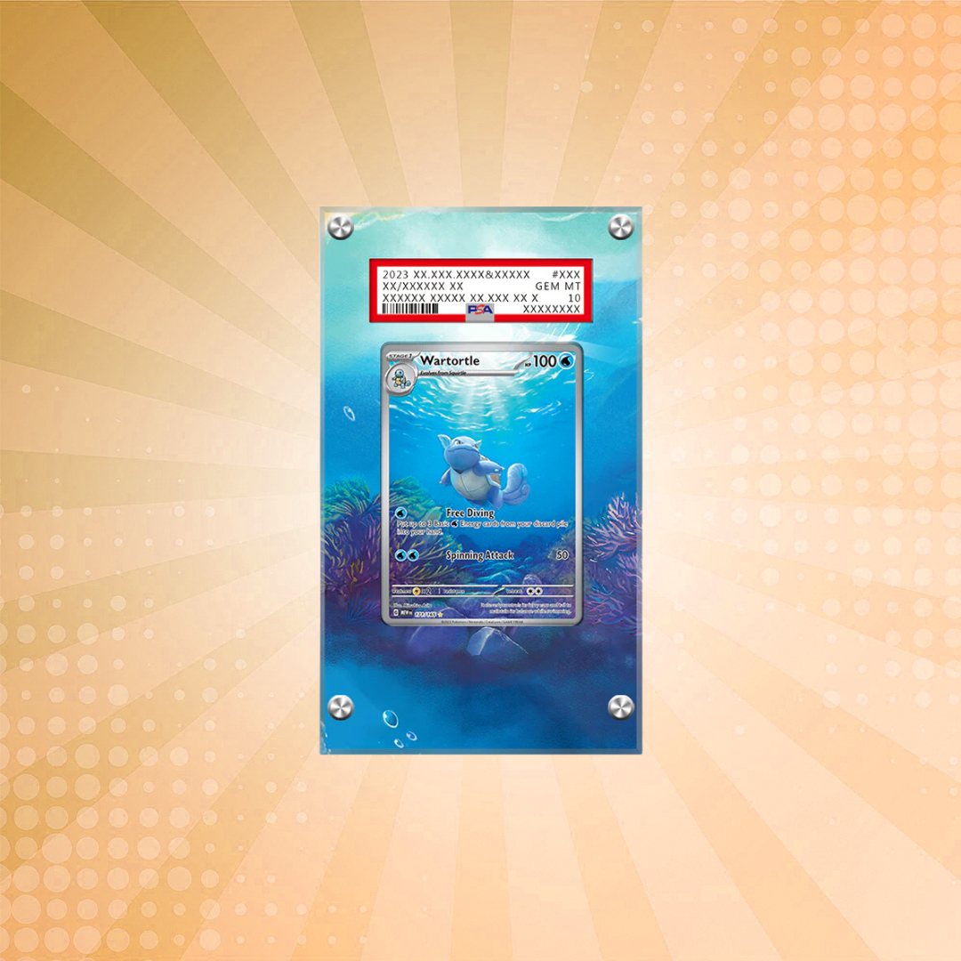 [PSA] Wartortle 171/165 - Pokémon Extended Artwork Protective Card Display Case