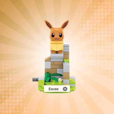 Keeppley Pokémon Ball Collection Mini Eevee Building Blocks Set