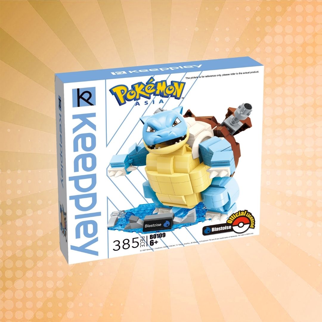 Keeppley Pokémon Blastoise Building Blocks Set