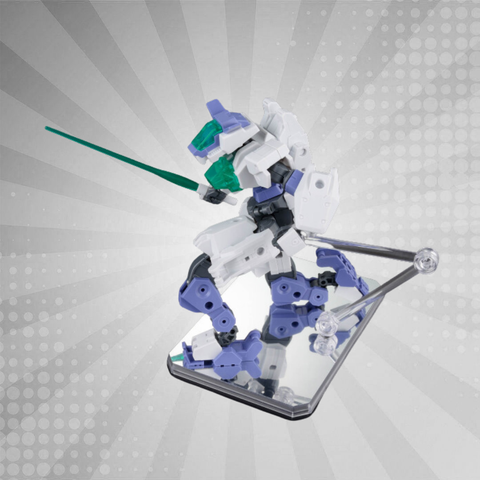 Bandai Action Base 6 [Clear Color] Mirror Stickers Set [Set of 2]