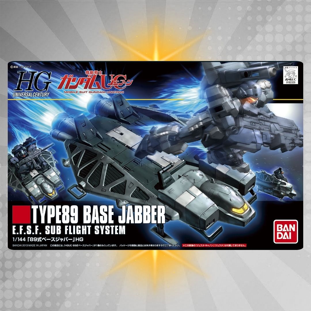 Bandai HGUC 1/144 Base Jabber Type 89 Model Kit – Magic Chest