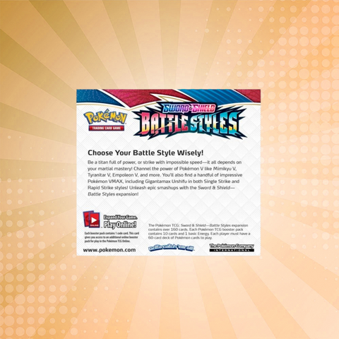 Pokémon TCG: Sword & Shield-Battle Styles Booster Display Box (36 Packs)