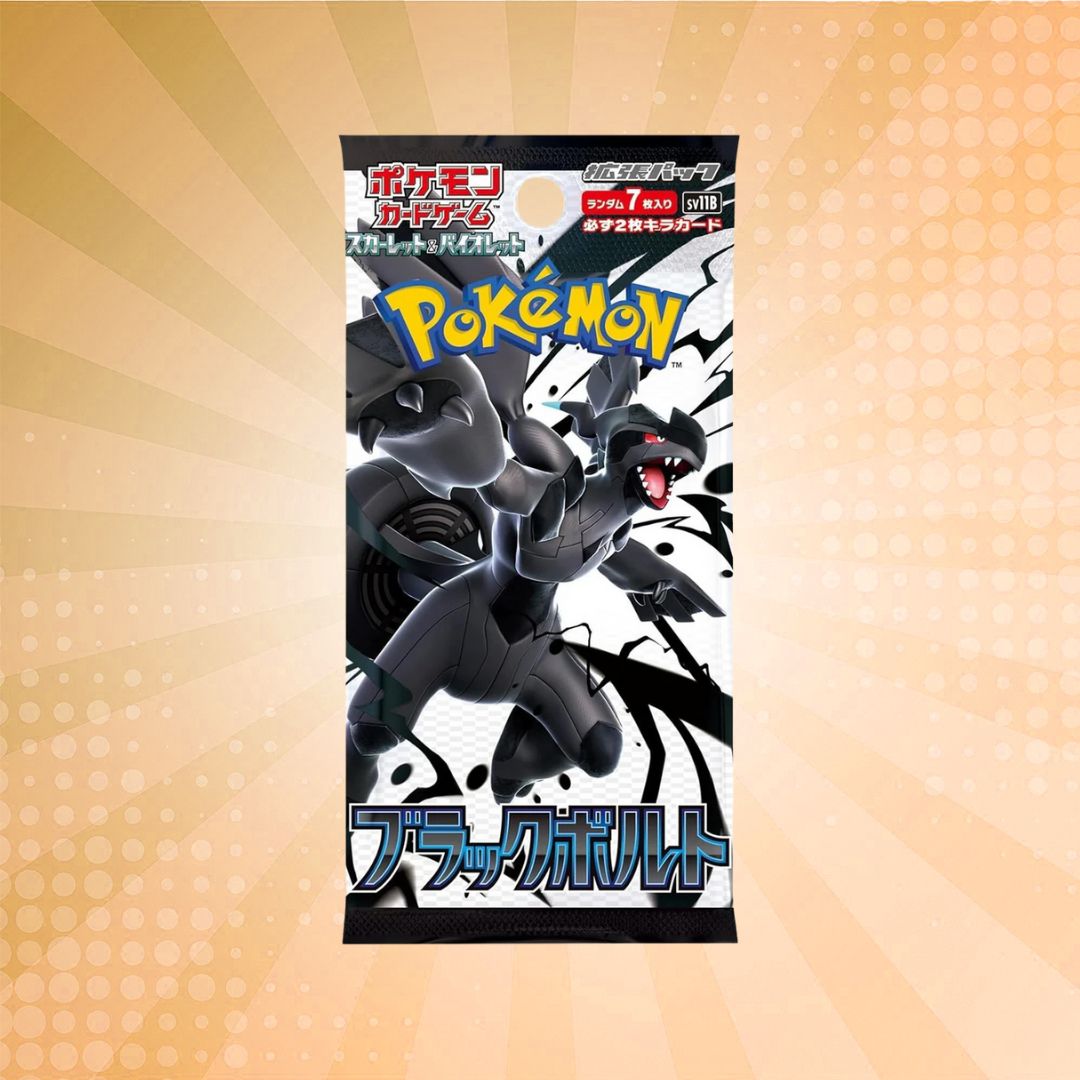 Japanese Pokémon: Scarlet & Violet- Black Bolt Booster Pack