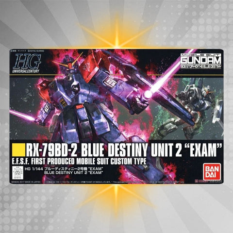 Bandai HGUC 1/144 Blue Destiny Unit 2 Exam Model Kit