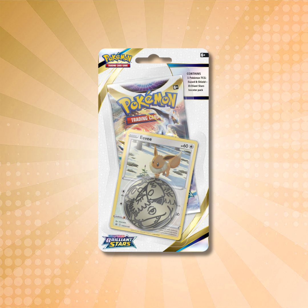 Pokémon TCG: Sword & Shield-Brilliant Stars Checklane Blister (Eevee)