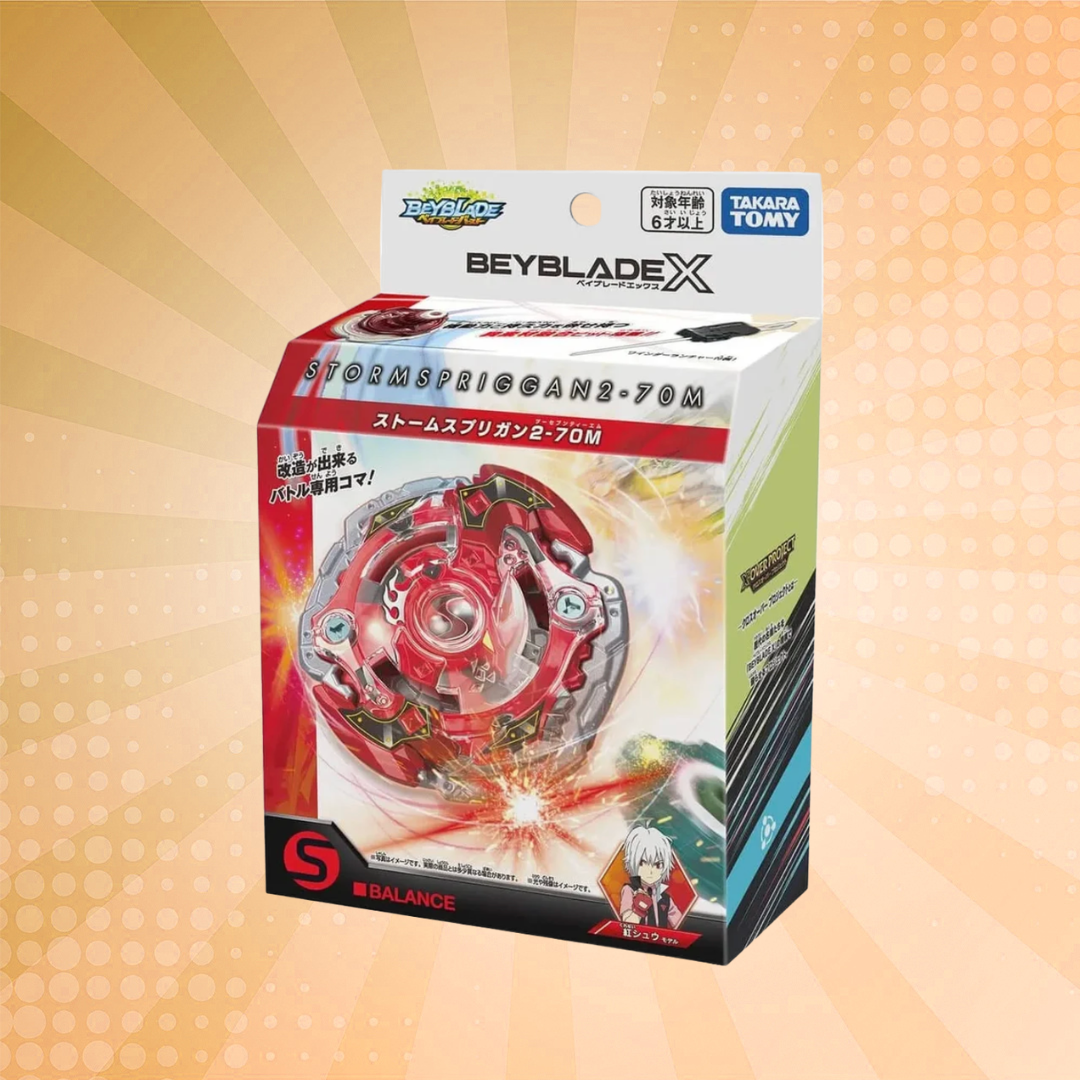 Beyblade X BX-00/BXG-21 Storm Spriggan 2-70M
