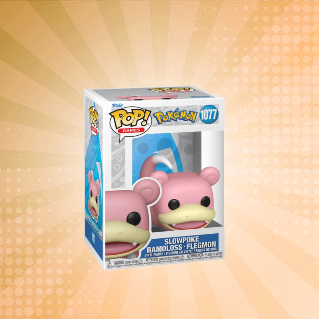 Funko Pop! Pokemon Slowpoke Vinyl Figure #1077