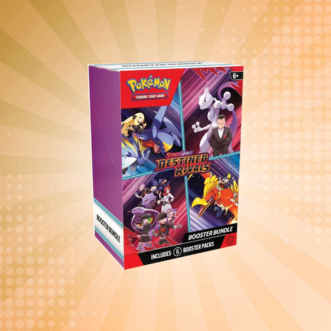 Pokémon TCG: Scarlet & Violet-Destined Rivals Booster Bundle (6 Packs)
