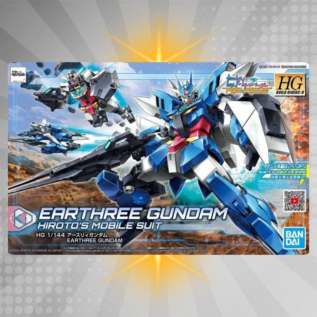 Bandai HGBD:R 1/144 Earthree Gundam Model Kit