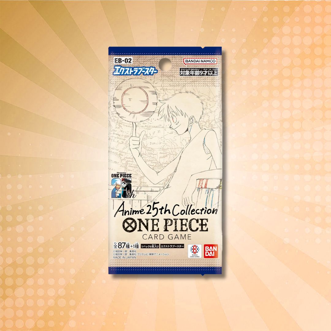 Japanese One Piece: EB-02 Anime 25th Collection Booster Pack