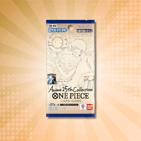 Japanese One Piece: EB-02 Anime 25th Collection Booster Pack