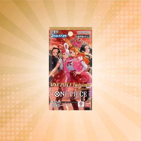 Japanese One Piece: EB-03 Heroines Edition Booster Pack