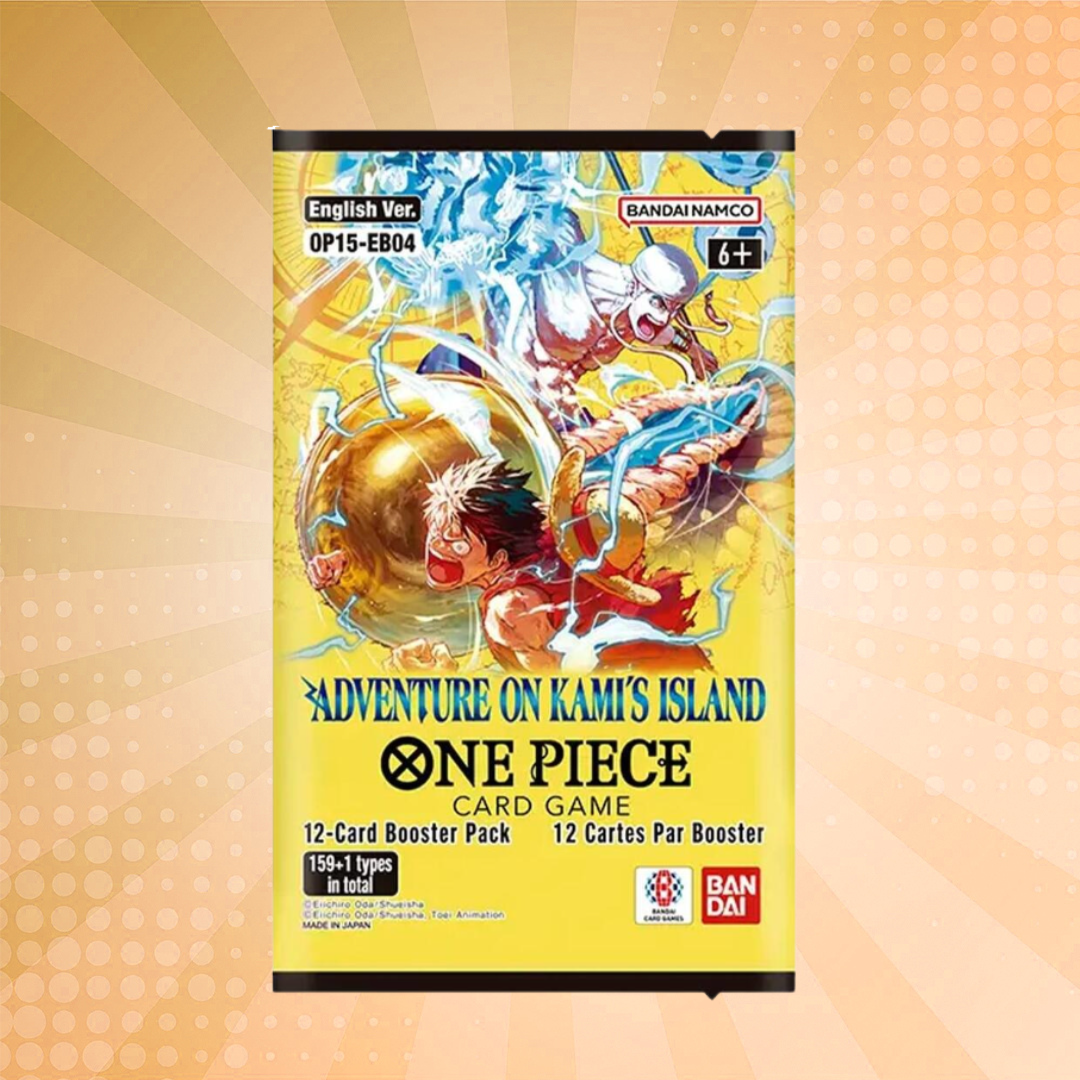 One Piece TCG: Op-15 Adventure On Kami's Island  Booster Pack (12 Cards) [English]