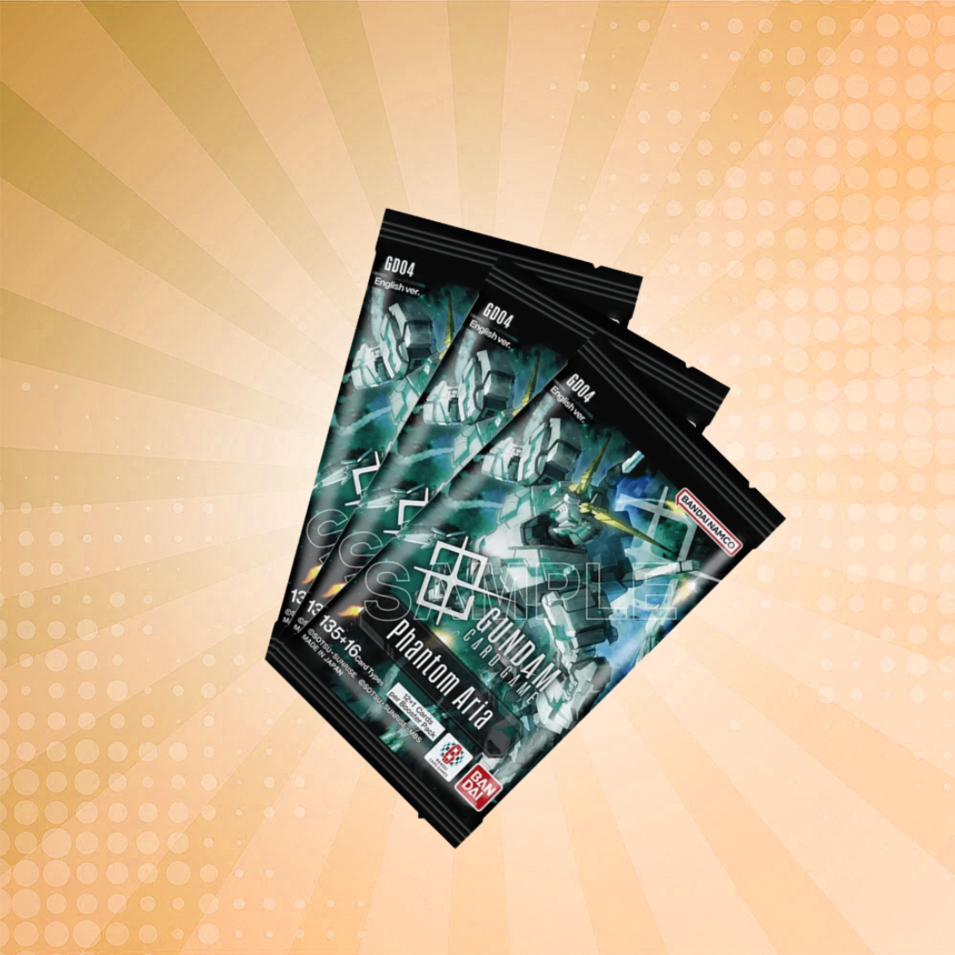 Gundam TCG:  GD-04 Phantom Aria Booster Pack (12 Cards)