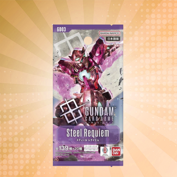 Gundam TCG: GD-03 Steel Requiem Booster Pack (12 Cards) – Magic Chest