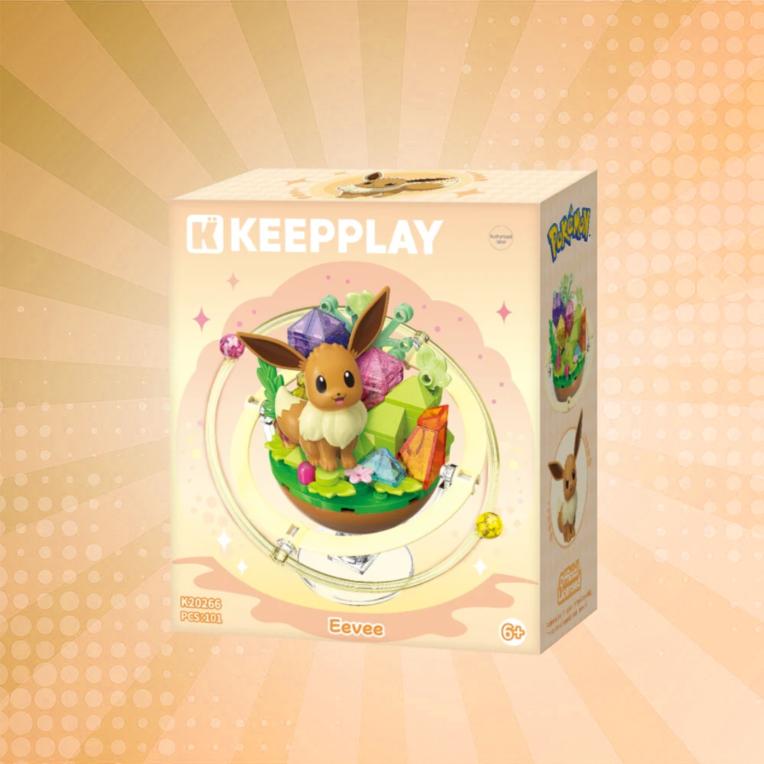 Keeppley Pokémon Eevee Dessert Building Blocks Set