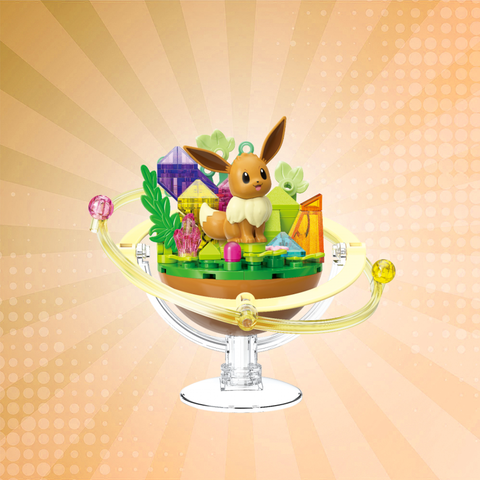 Keeppley Pokémon Eevee Dessert Building Blocks Set