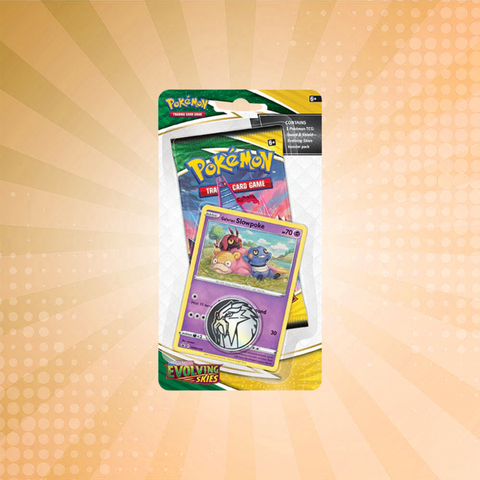 Pokémon TCG: Sword & Shield-Evolving Skies Checklane Blister (Slowpoke)