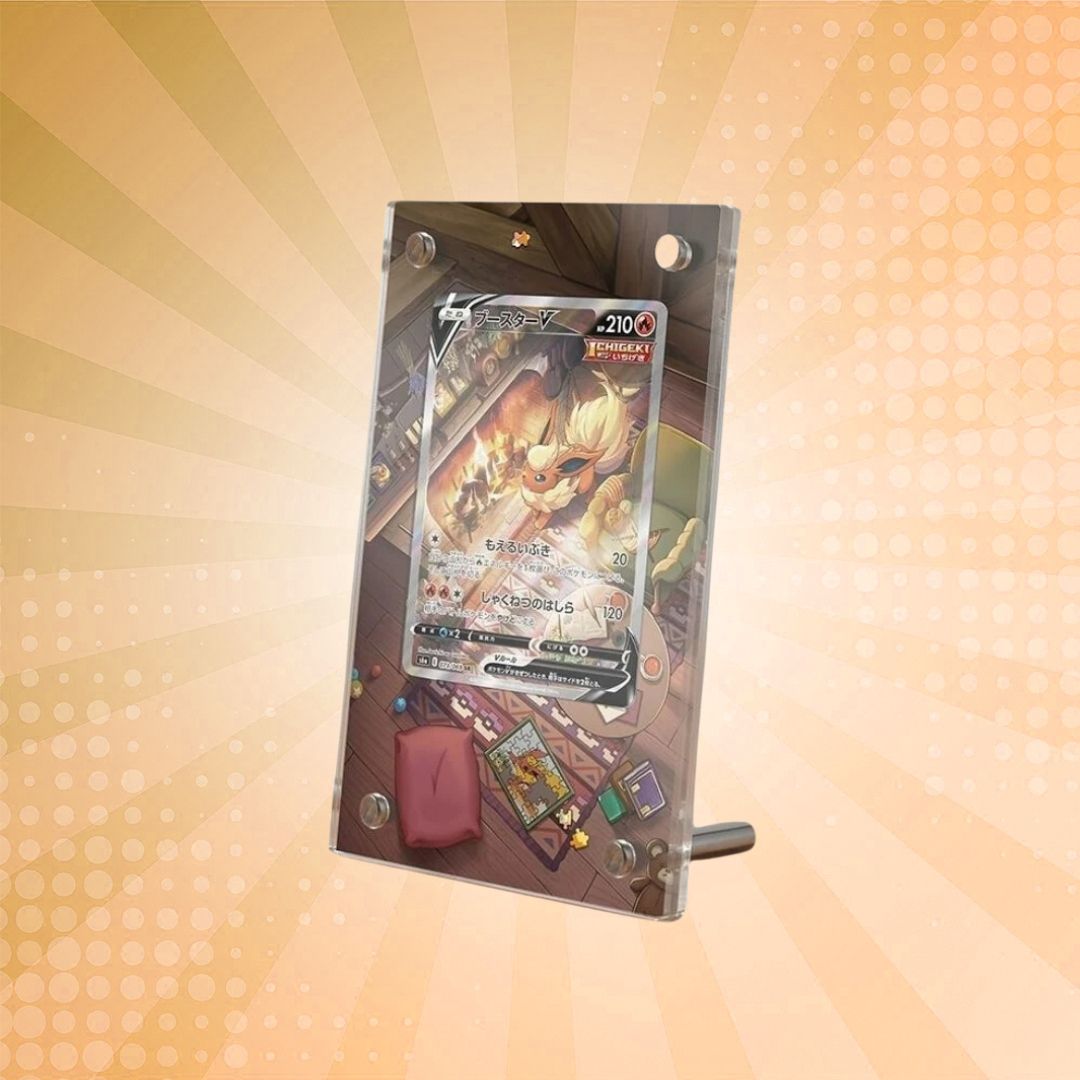 [Non-PSA] Flareon V SWSH179 Pokémon Extended Artwork Protective Card Display Case