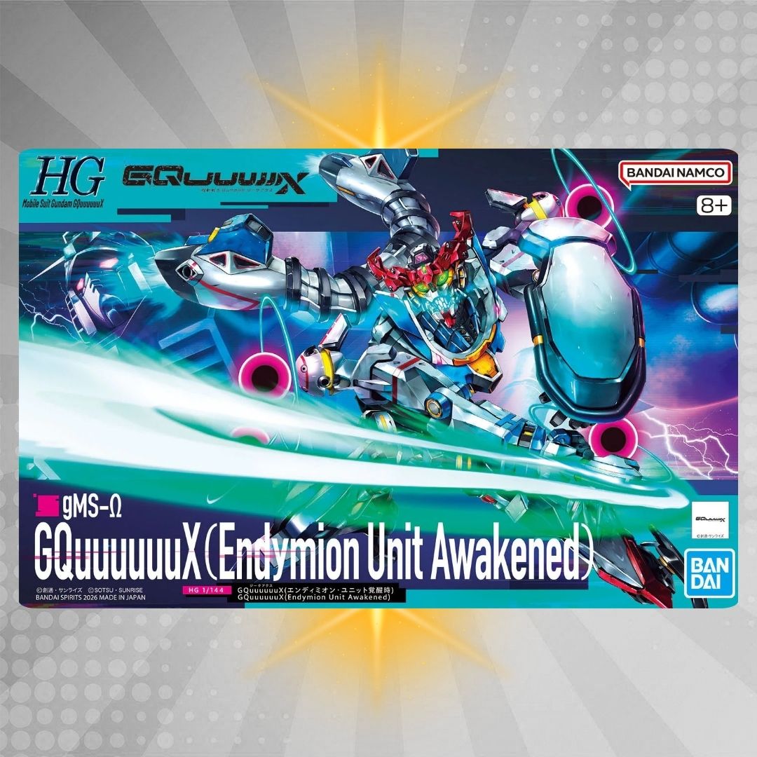 Bandai HG 1/144 GQuuuuuuX (Endymion Unit Awakened) Gundam Model Kit