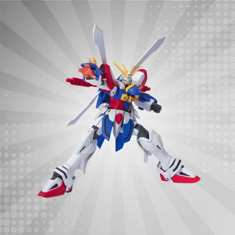 Bandai HGFC 1/144 GF13-017NJII Burning Gundam (God Gundam) Model Kit from Mobile Fighter G Gundam
