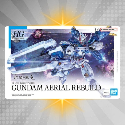 BANDAI Hobby HG 1/144 GUNDAM AERIAL REBUILD