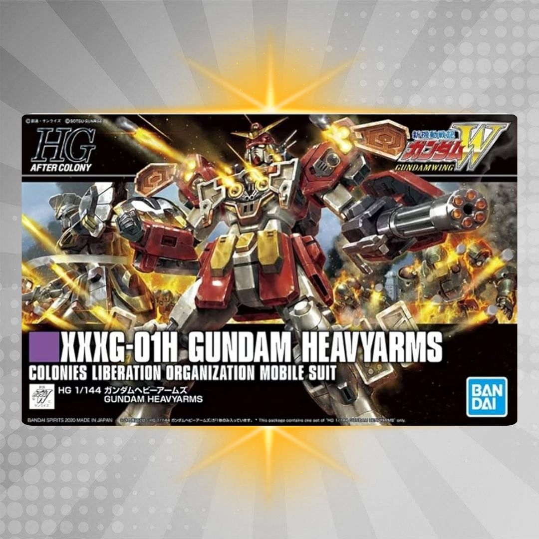 Bandai HGAC 1/144 Heavyarms Gundam Model Kit
