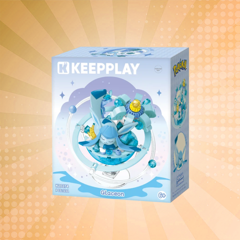 Keeppley Pokémon Glaceon Dessert Building Blocks Set