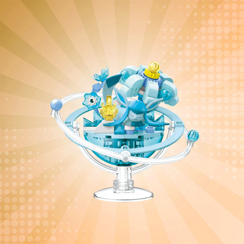 Keeppley Pokémon Glaceon Dessert Building Blocks Set