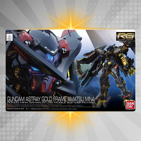 Bandai RG 1/144 Gundam Astray Gold Frame Amatsu Mina Model Kit