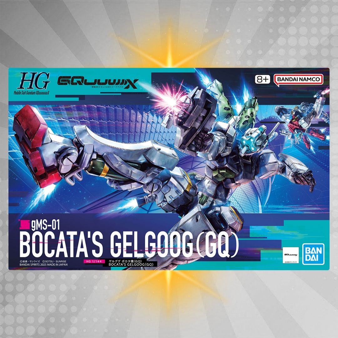 Bandai HG 1/144 Bocata’s Gelgoog (GQ) Model Kit from Mobile Suit Gundam GQuuuuuuX