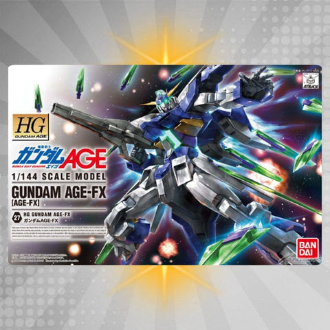 Bandai HG 1/144 Gundam AGE-FX Model Kit from Mobile Suit Gundam AGE