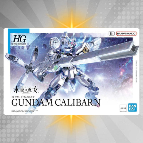 Bandai HG 1/144 Gundam Calibarn Model Kit from Mobile Suit Gundam: The Witch from Mercury