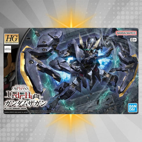 Bandai HGIBO 1/144 Gundam Zagan Model Kit from Mobile Suit Gundam: Iron-Blooded Orphans Urdr-Hunt