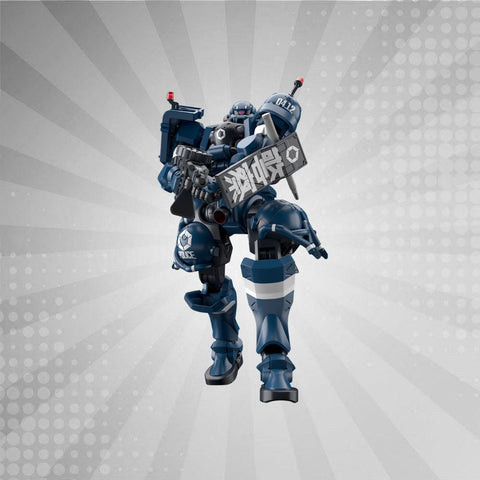 Bandai HG 1/144 Police Zaku Model Kit from Mobile Suit Gundam GQuuuuuuX