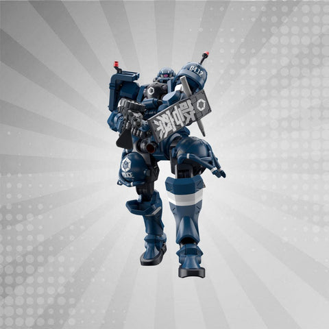 Bandai HG 1/144 Police Zaku Model Kit from Mobile Suit Gundam GQuuuuuuX