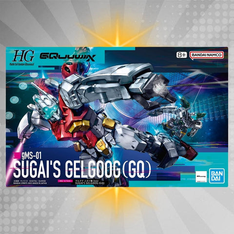 Bandai HG 1/144 Sugai’s Gelgoog (GQuuuuuuX) Model Kit from Mobile Suit Gundam GQuuuuuuX