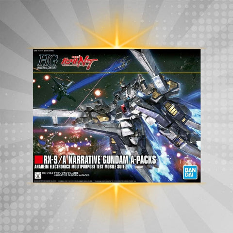 Bandai HGUC 1/144 Narrative Gundam (A-Packs) Model Kit from Mobile Suit Gundam Narrative