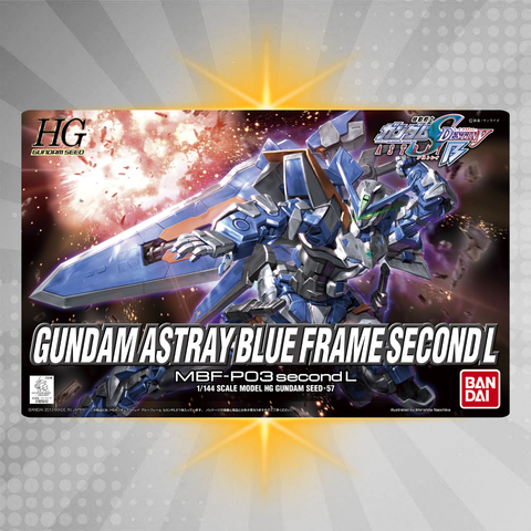 BANDAI Hobby HG 1/144 Gundam Astray Blue Frame Second L